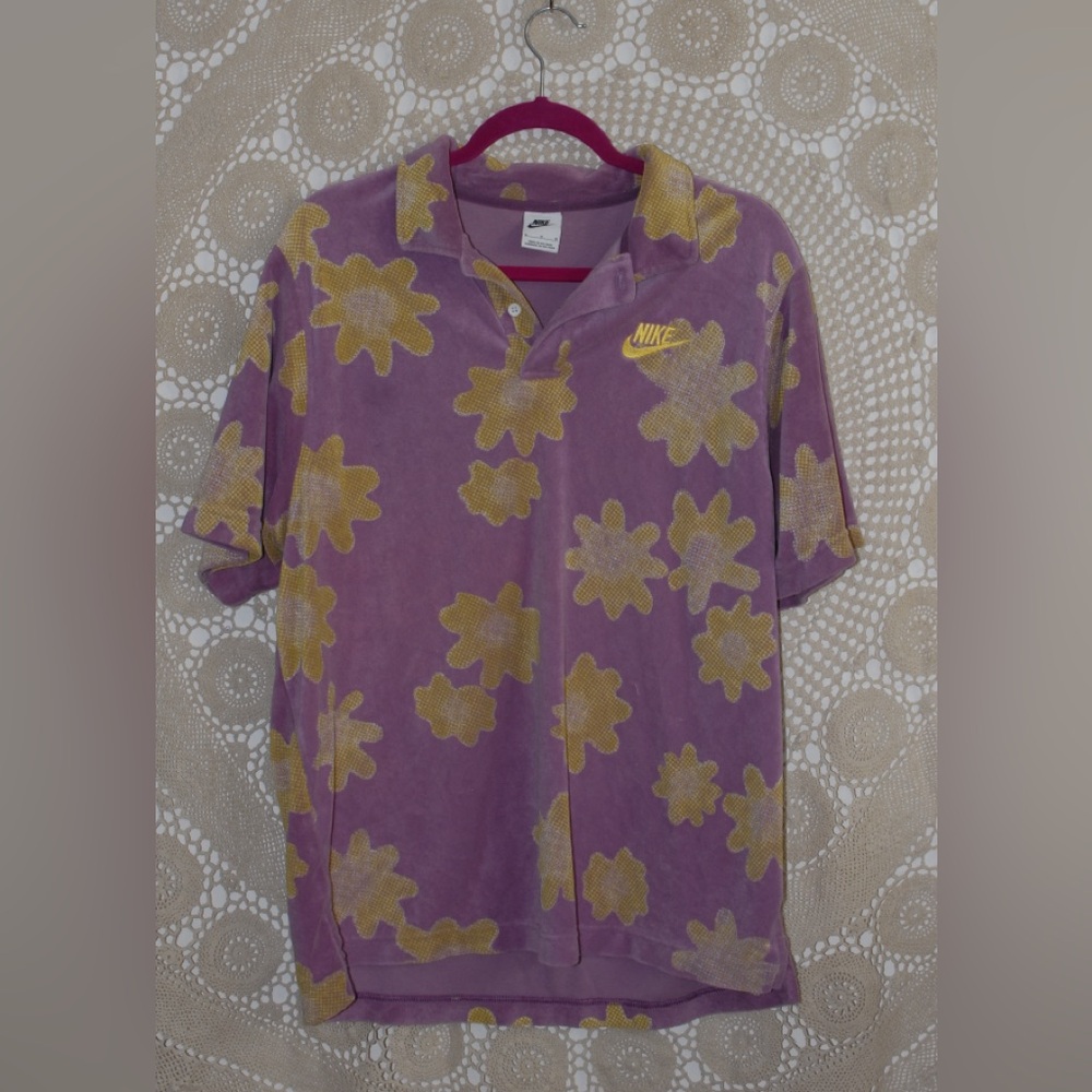 Nike terry cloth polo. Size L.